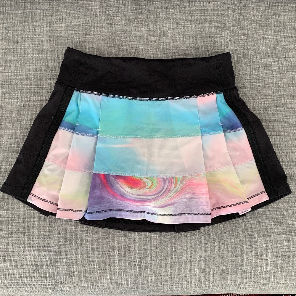 RARE Lululemon SeaWheeze Pace Rival Skirt in Sea to Sky Size 2